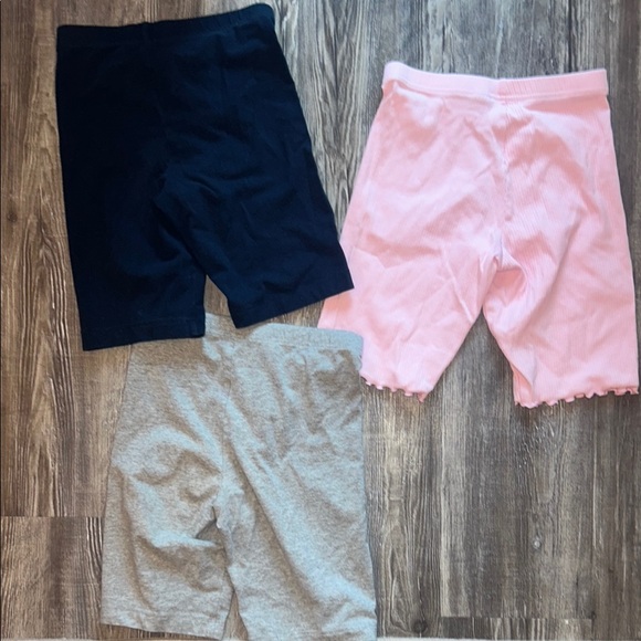 Set of Three Old Navy Biker Shorts - Black, Gray, Pink Size L 10-12 - Picture 8 of 8